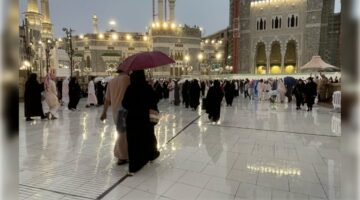 وزارة الحج توجه نصائح هامة لجميع المعتمرين بالتزامن مع هطول الأمطار
