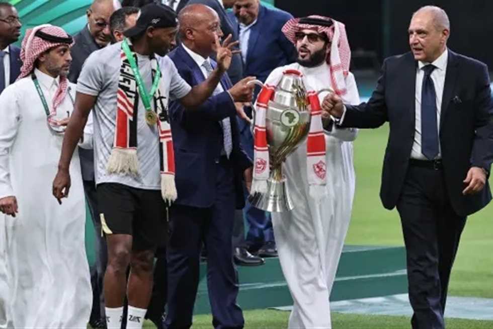 تحت رعاية تركي آل شيخ.. حقيقة اقامة مباراة بين الزمالك وريال مدريد في الدوري الأفروأوروبي