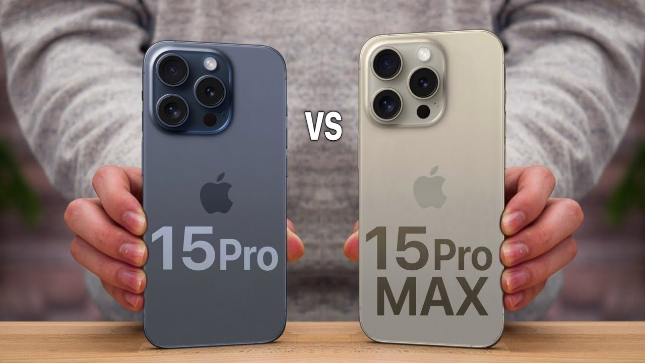 “قبل الإعلان عن iPhone 16”.. مقارنة كاملة بين هاتف Apple iPhone 15 Pro وهاتف Apple iPhone 15 Pro Max