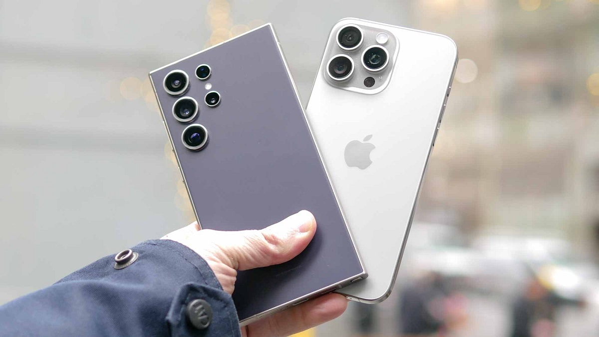 تشتري آيفون ولا سامسونج؟.. مقارنة شاملة بين هاتف Apple iPhone 15 Pro Max وهاتف Samsung Galaxy S24 Ultra