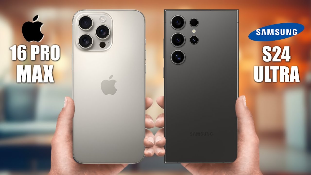 “جوال آيفون الجديد يتفوق على سامسونج”.. مقارنة كاملة بين هاتف Apple iPhone 16 Pro Max وهاتف Samsung Galaxy S24 Ultra