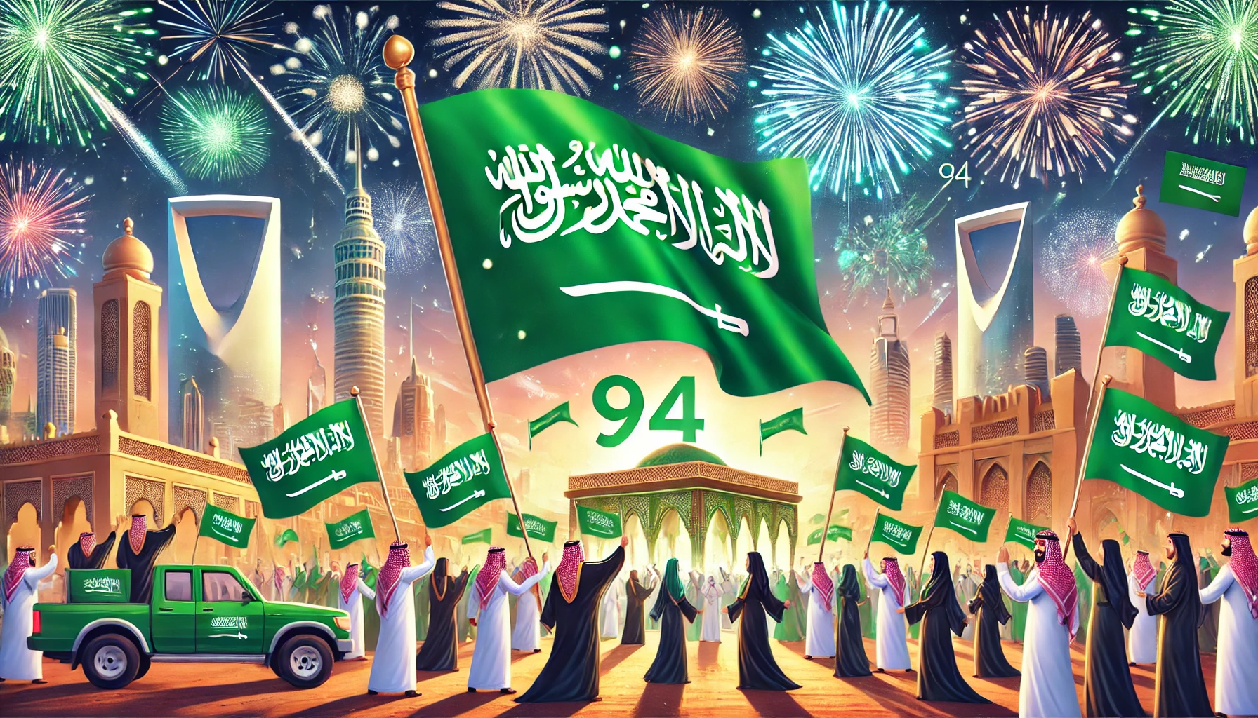 23 سبتمبر.. أجمل عبارات التهاني لذكري اليوم الوطني 94 أرسلها للأهل والأصدقاء 2 23 سبتمبر.. أجمل عبارات التهاني لذكري اليوم الوطني 94 أرسلها للأهل والأصدقاء