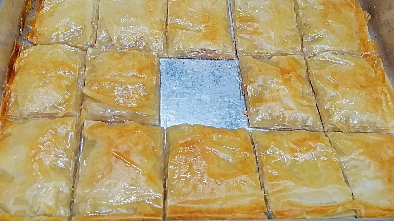 خطوة بخطوة في المنزل .. طريقة عمل الجلاش الحلو احلي من الحلواني
