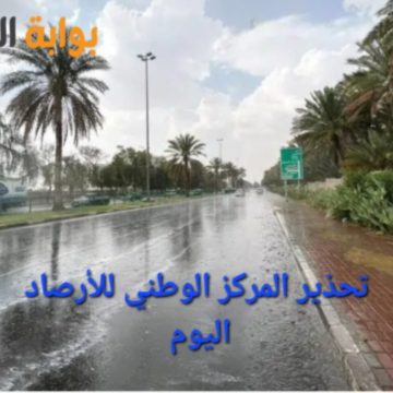 أمطار رعدية وانعدام في الرؤية..تحذير من المركز الوطني للأرصاد السعودي بشأن الحالة الجوية لتلك المنطقة اليوم