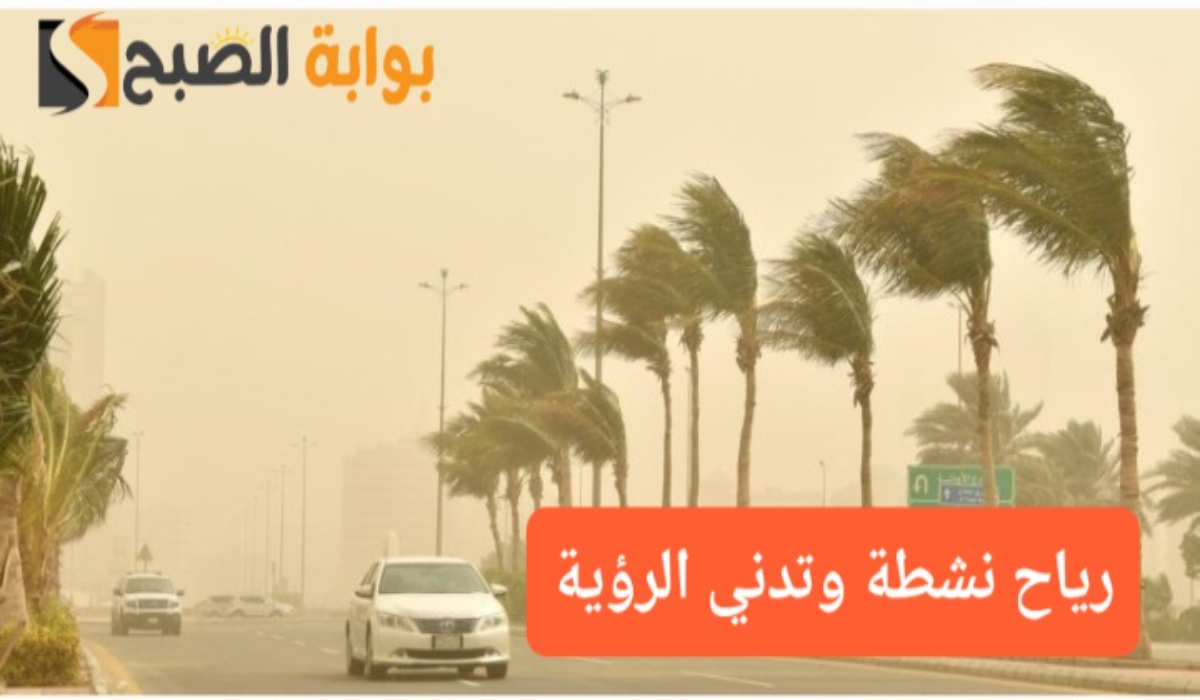 رياح نشطة وتدني الرؤية وأمطار رعدية..تحذير المركز الوطني للأرصاد من طقس اليوم 5 رياح نشطة وتدني الرؤية وأمطار رعدية..تحذير المركز الوطني للأرصاد من طقس اليوم
