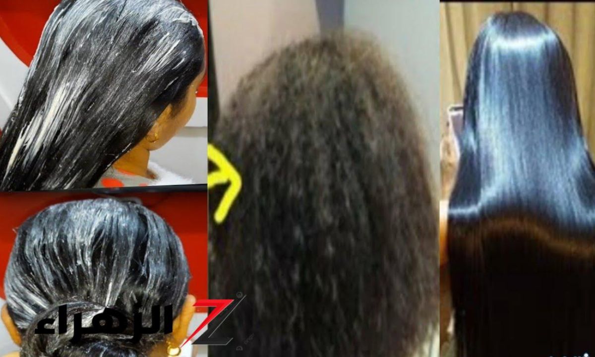 لزيادة نعومة الشعر وحيويته ولمعانه اعملي كيراتين طبيعي لفرد وتنعيم الشعر الحل السحري بمكونات طبيعية