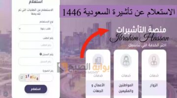 الاستعلام عن تأشيرة السعودية 1446 برقم الجواز visa.mofa .gov