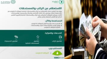 الاستعلام عن رواتب الموظفين في المملكة 2024
