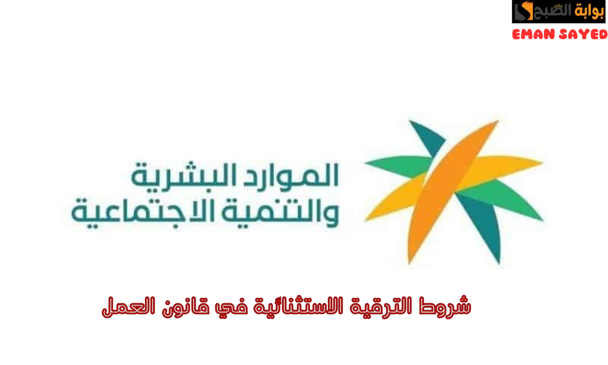 شروط الترقية الاستثنائية في قانون العمل في المملكة العربية السعودية 2024 5 شروط الترقية الاستثنائية في قانون العمل في المملكة العربية السعودية 2024