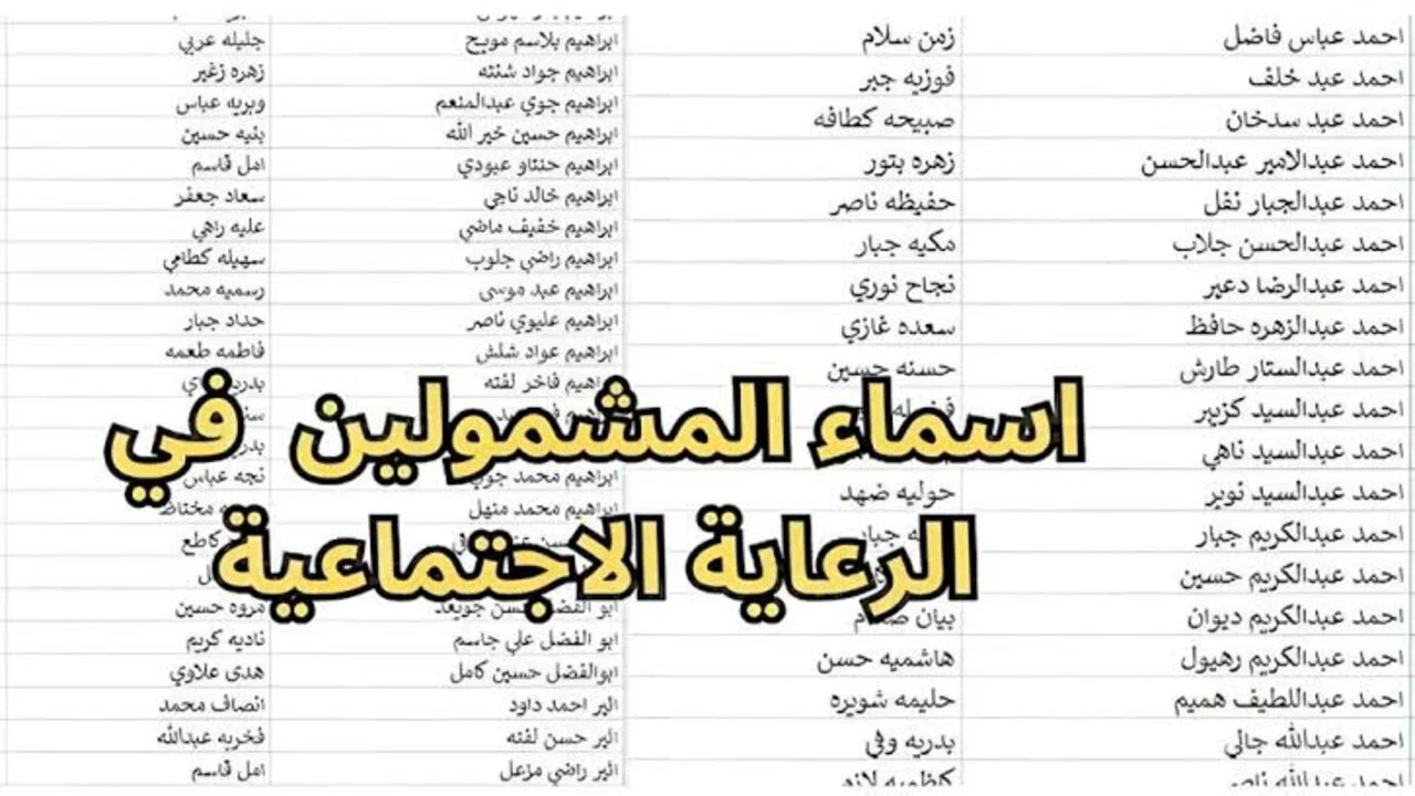 رابط استعلام أسماء الرعاية الاجتماعية الوجبة الأخيرة 2024 عبر منصة مظلتي 2 رابط استعلام أسماء الرعاية الاجتماعية الوجبة الأخيرة 2024 عبر منصة مظلتي