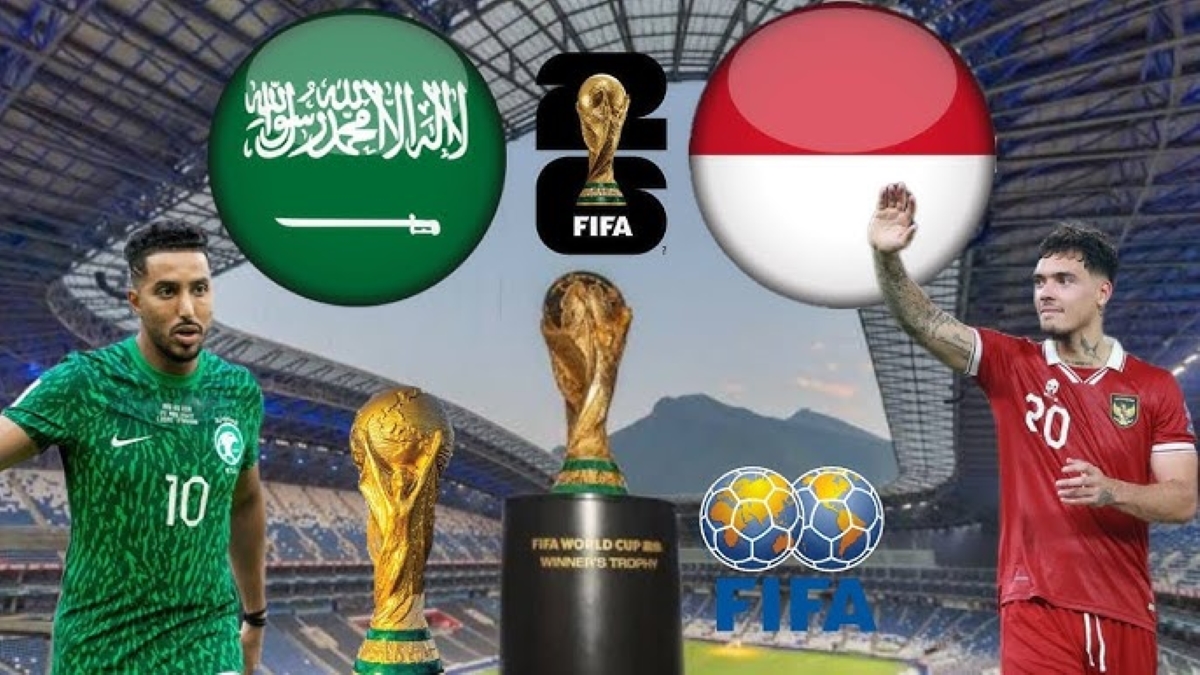 القنوات الناقلة لمباراة السعودية ضد إندونيسيا في تصفيات كأس العالم 2026 ومعلق المباراة