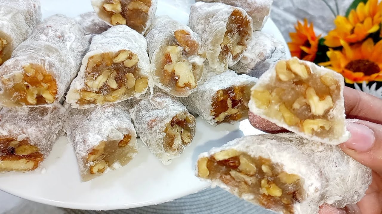 أوعي تشترية دا بربع ثمنه هتعمليه الملبن الحبل بعين الجمل خطوة بخطوة لتحضير حلوى لذيذة