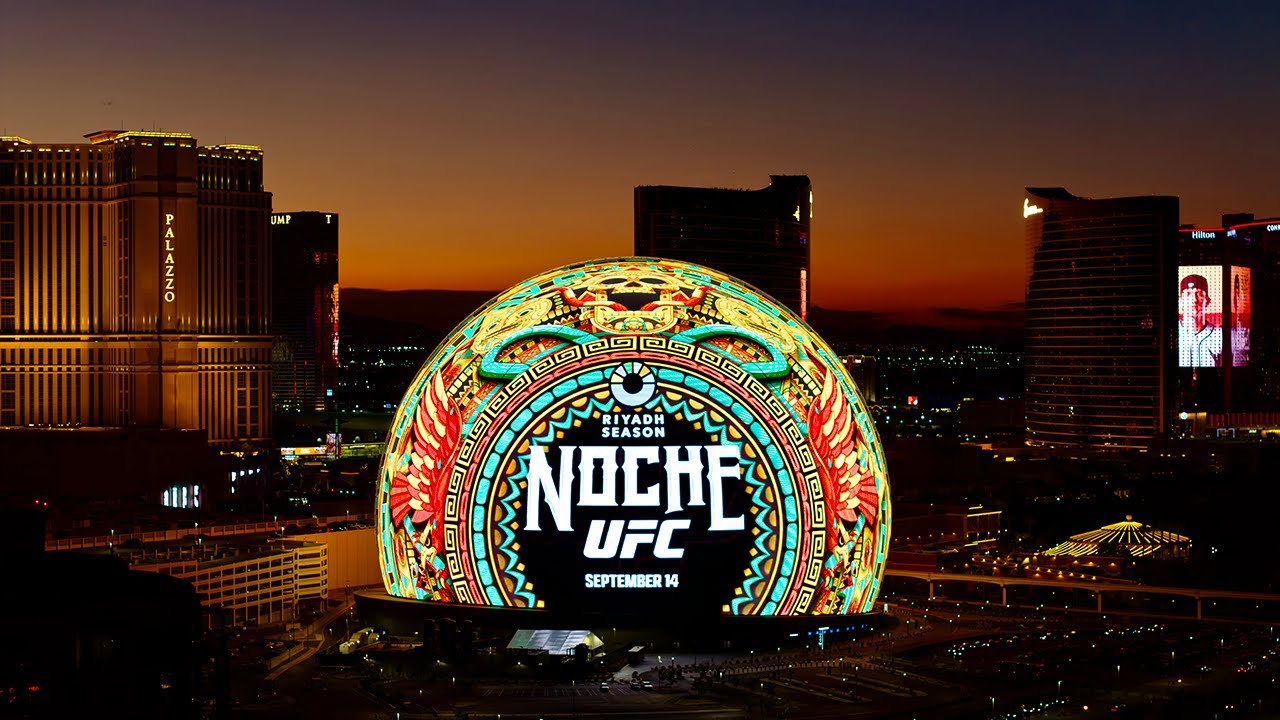 برعاية موسم الرياض رسمياً.. انطلاق نزالات Riyadh Season Noche UFC غداً في لاس فيجاس