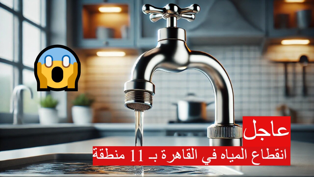 انقطاع المياه في القاهرة بـ 11 منطقة.. اعرف الأسباب والمناطق وإزاي تتصرف!!