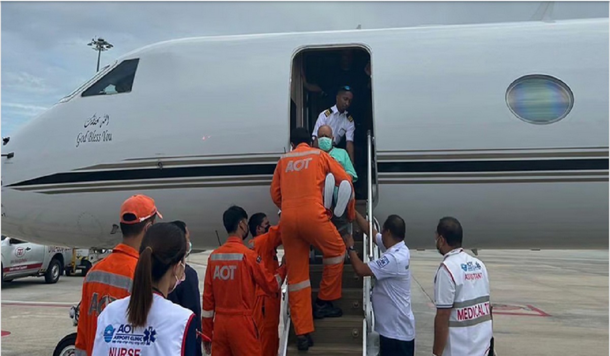 بيان هام من سفارة خادم الحرمين الشريفين في تايلاند بشأن نقل مواطن بالإخلاء الطبي من “بوكيت” إلى المملكة