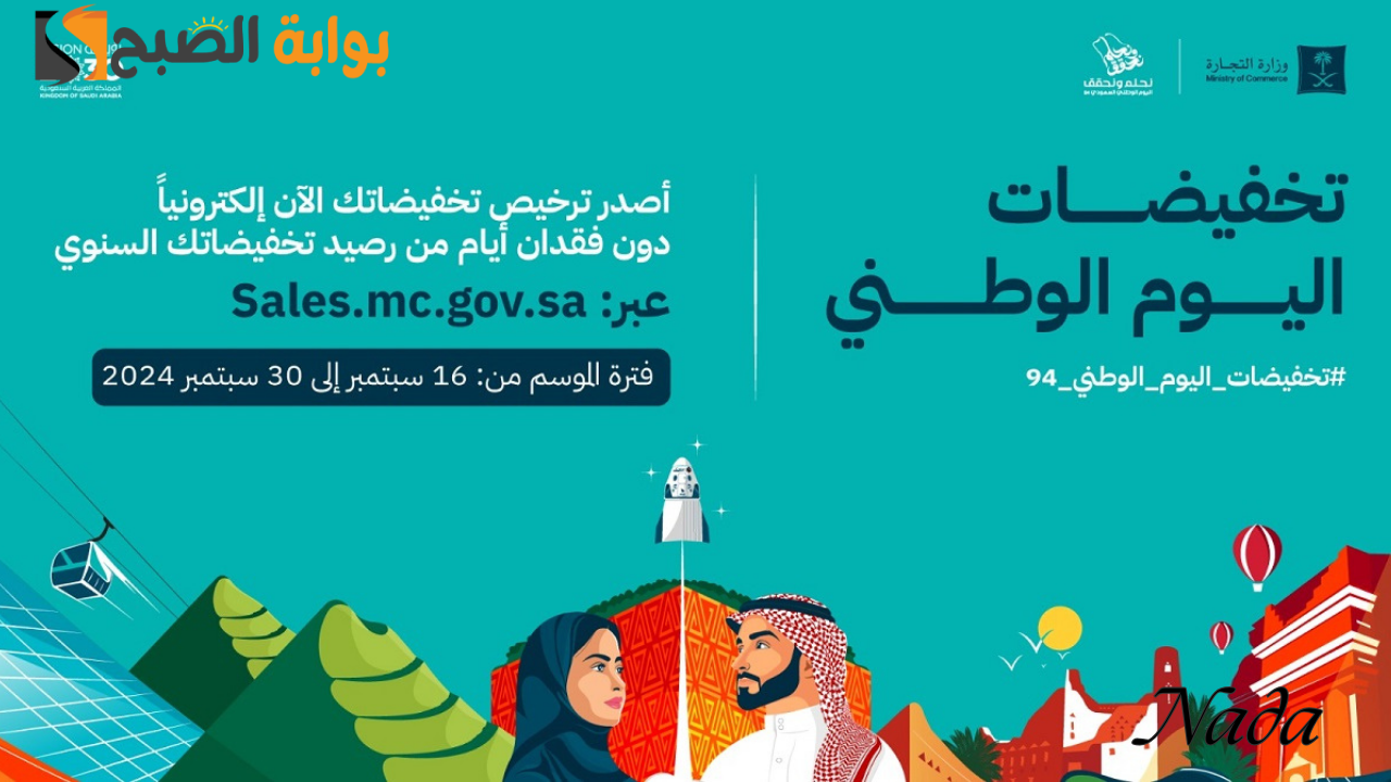 موعد بداية تخفيضات اليوم الوطني السعودي 1446 هـ
