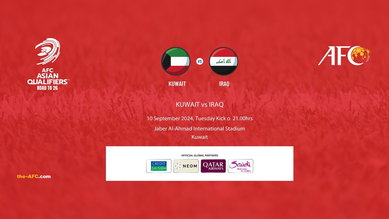"اتحاد الكرة الكويتي يُوضح" هل تم نفاذ تذاكر مباراة العراق والكويت؟ وكم حصة الجمهور العراقي من جملة المقاعد؟ 2 “اتحاد الكرة الكويتي يُوضح” هل تم نفاذ تذاكر مباراة العراق والكويت؟ وكم حصة الجمهور العراقي من جملة المقاعد؟