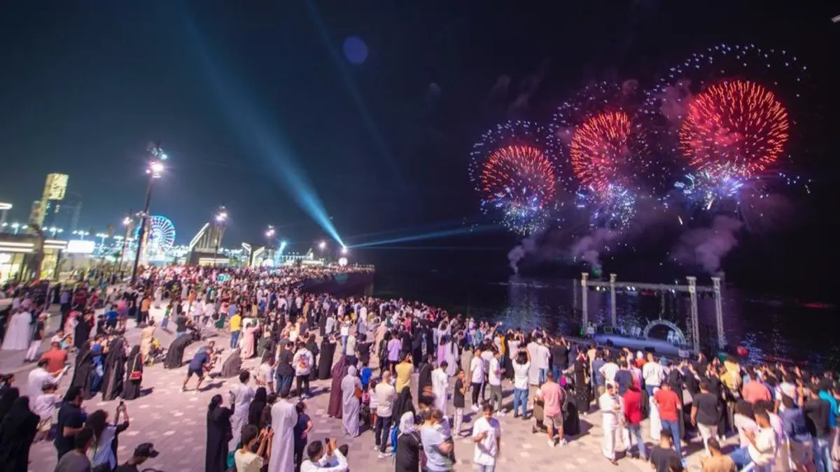 متى موعد عروض الالعاب النارية في جدة اليوم الوطني 94 الرياض والخبر وكافة الأماكن؟ الهيئة العامة للترفيه تُعلن توقيت فعاليات عيد المملكة السنوي