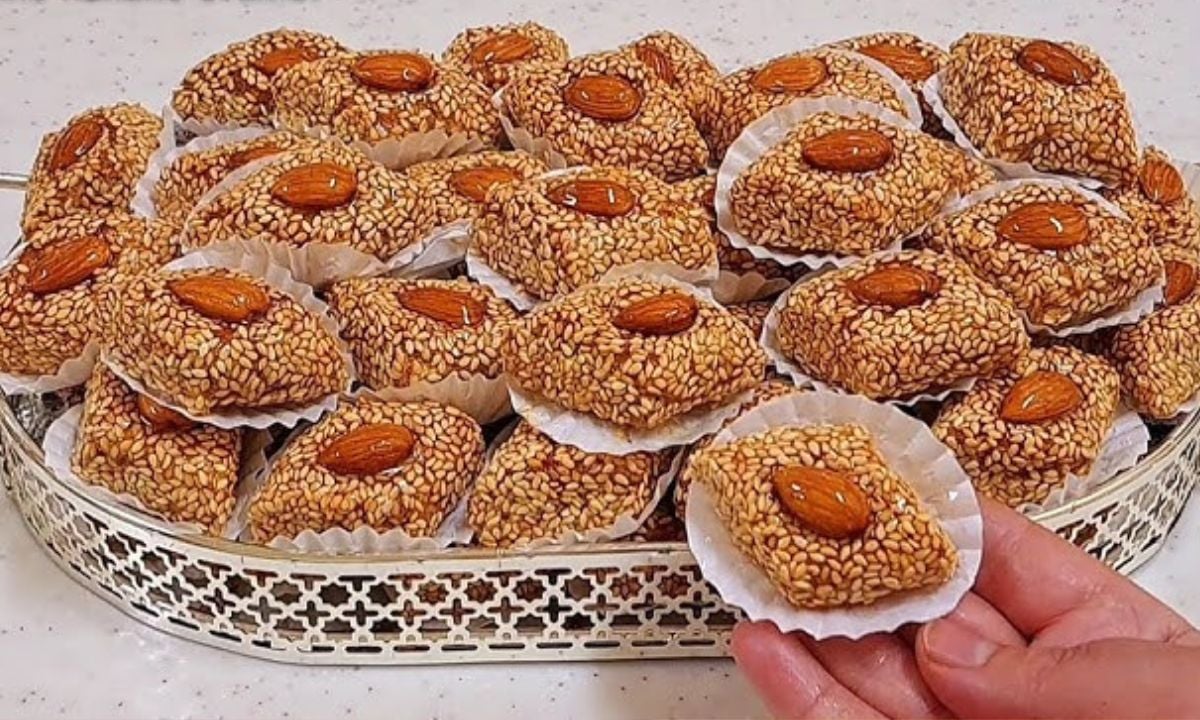 حلوى لذيذة بدون بيض ولا سمنة طعمها خرافي وتحضيرها سريع جداً
