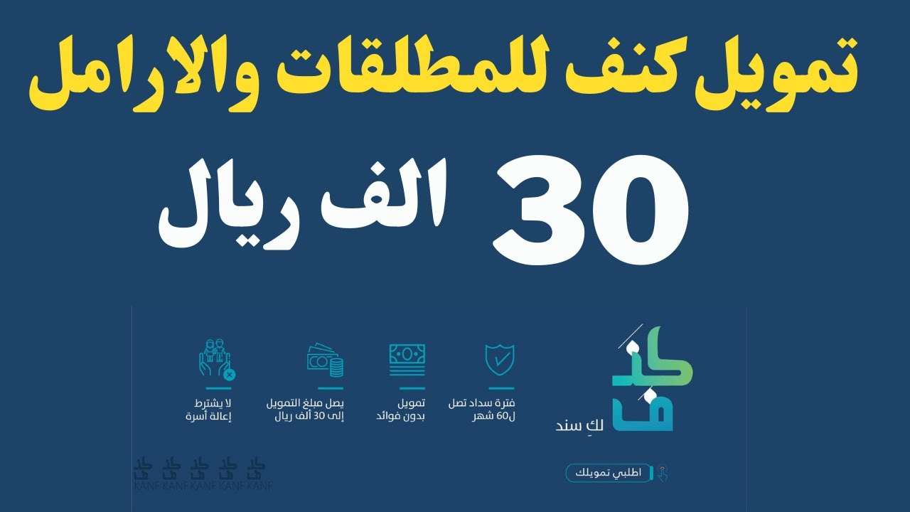 في أقل من 48 ساعة.. خطوات التقديم في تمويل كنف للمطلقات والأرامل 1446 وأهم الشروط المطلوبة