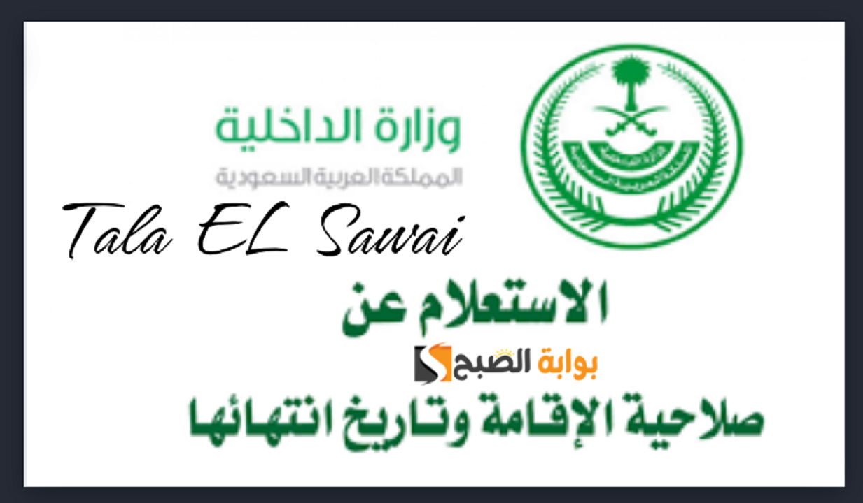 رابط استعلام عن صلاحية الإقامة فقط برقم الجواز عبر منصة أبشر absher.sa