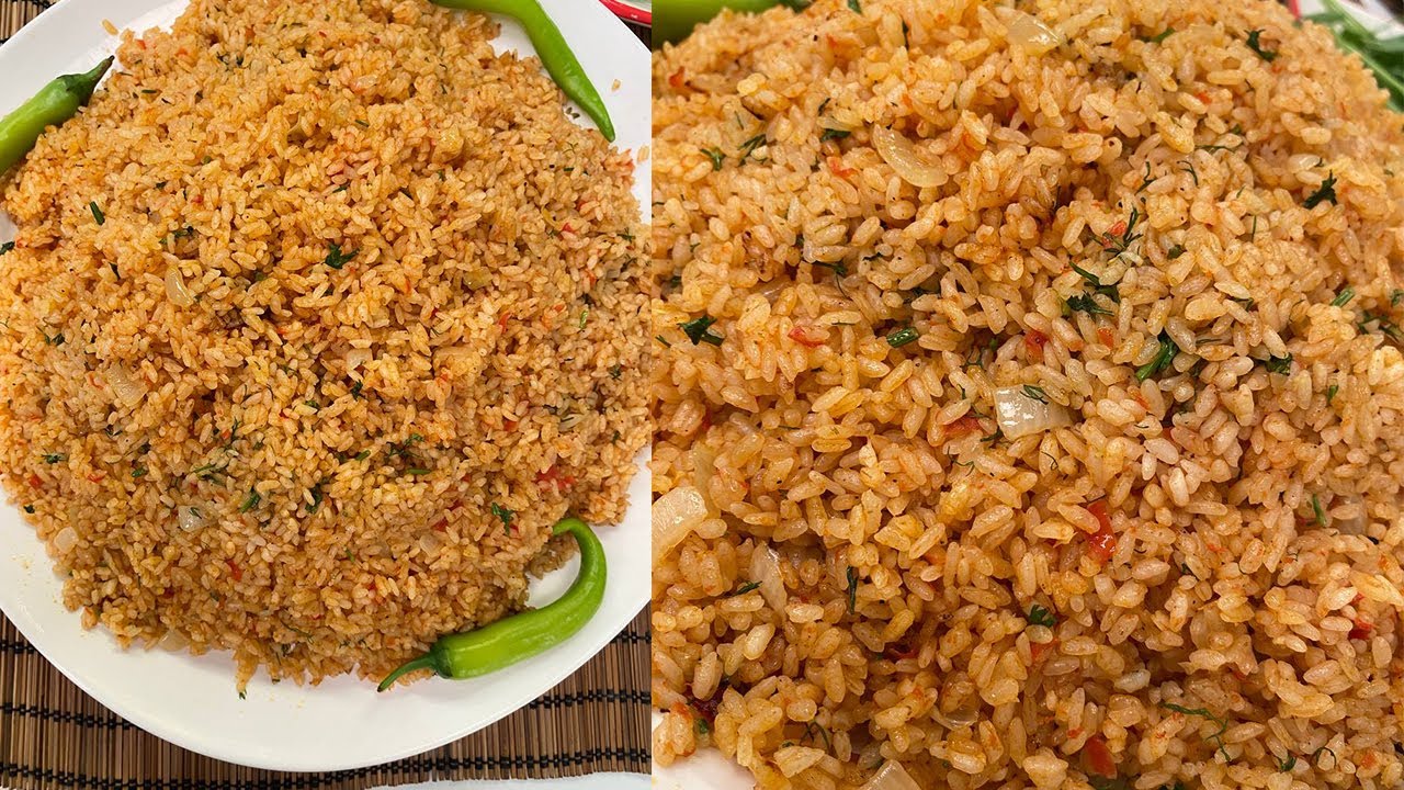 طريقة ومكونات تحضير رز السمك في المنزل بخطوات سهلة