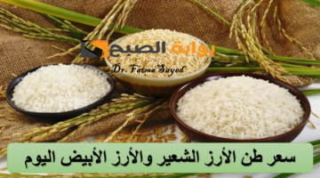 سعر الأرز الشعير والأرز الأبيض