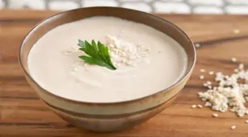 سلطة الطحينة بالزبادي