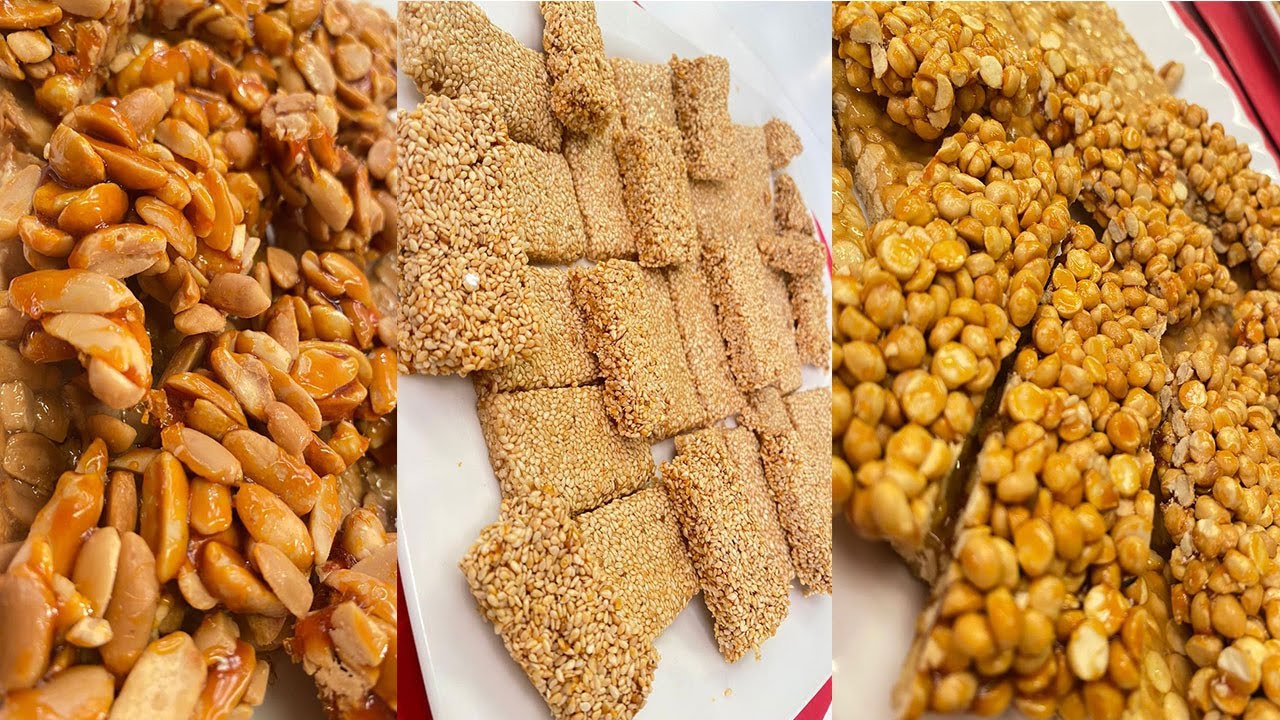 طريقة عمل حلويات المولد السمسمية و الفولية زي الجاهزة بمكونات اقتصادية