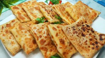 طريق عمل فطائر الطاسة السريعة