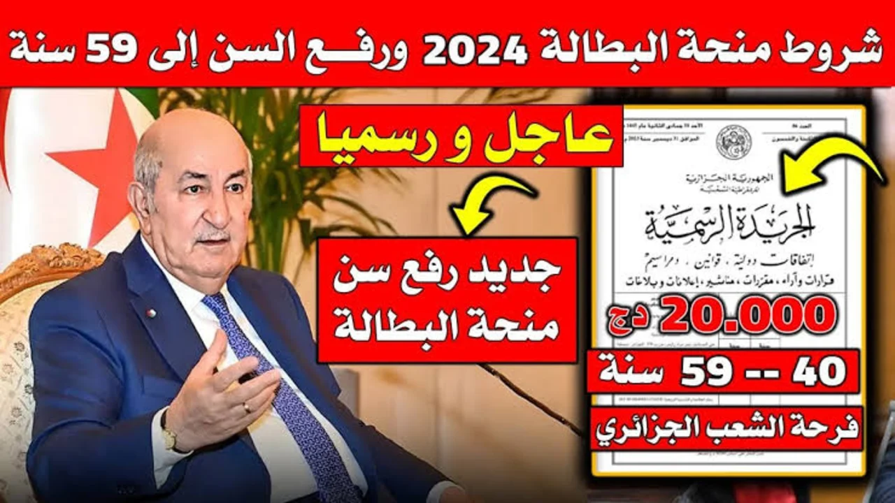 رابــط التسجيل في منحة البطالة 2024 الجزائر عبر موقع الوكالة الوطنية للتشغيل wassitonline anem dz