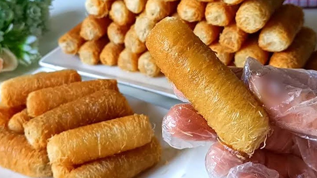 طريقة عمل أصابع الكنافة بحشوة المكسرات وصفة حلوة وسريعة