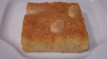 طريقة عمل البسبوسة الصيامي1