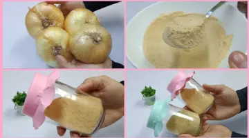 طريقة عمل البصل البودر في البيت