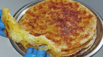 طريقة عمل الفطير المشلتت 2