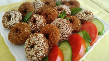 طريقة عمل فلافل بالفرن امل الجهيمي