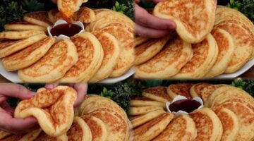 فطائر الماء السائلة بدون بيض أو حليب 1
