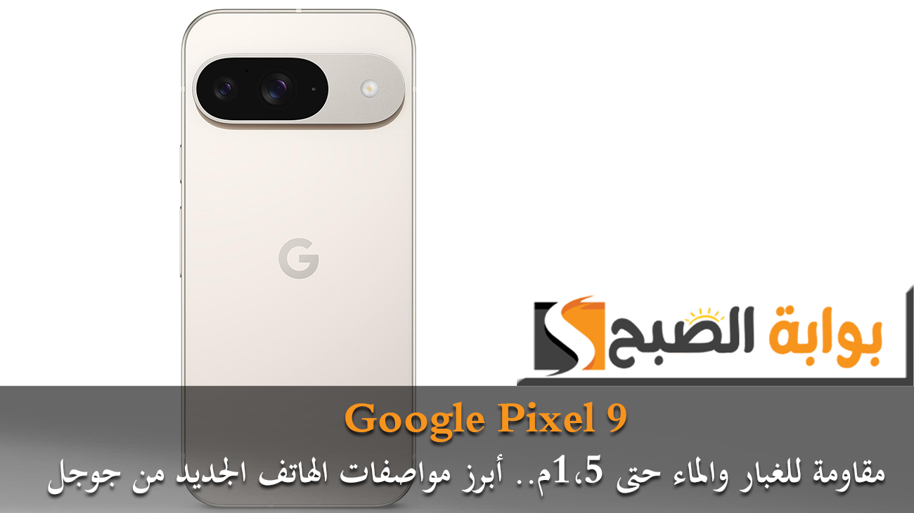 Google Pixel 9 مقاومة للغبار والماء حتى 1،5م.. أبرز مواصفات الهاتف الجديد من جوجل