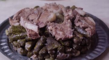 محشي ورق عنب بالريش