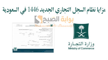 مزايا نظام السجل التجاري الجديد 1446 في السعودية