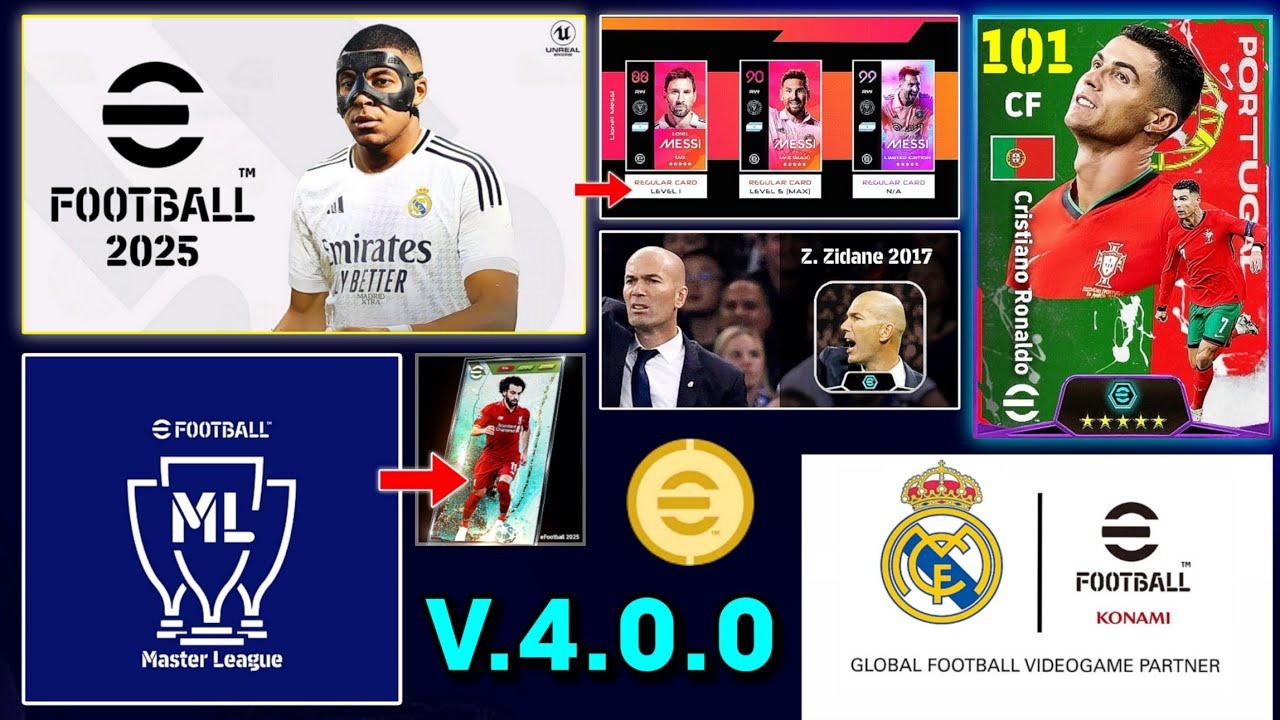 بإضافات غير مسبوقة.. موعد وطريقة تنزيل تحديث بيس موبايل eFootball™ 2025 v4.0.0 على أندرويد وآيفون
