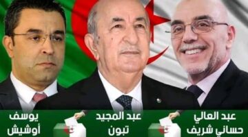نتائج الانتخابات الرئاسية الجزائر