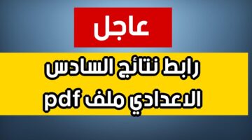 نتائج السادس الإعدادي الدور الثاني 2024 عبر موقع نتائجنا