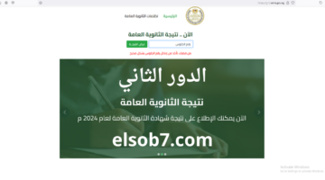 نتيجة الثانوية العامة الدور الثاني 2024