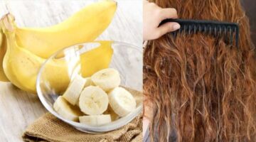 وصفات طبيعية بالموز لتنعيم وترطيب الشعر