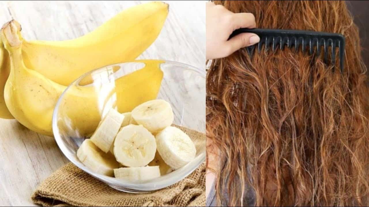 نعمي شعرك ورطبيه بطريقة طبيعية في البيت..  3 وصفات طبيعية بالموز لتنعيم وترطيب الشعر في المنزل جربيها لشعر صحي ولامع الآن