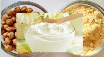 وصفة الزبادي والحمص المطحون للبشرة
