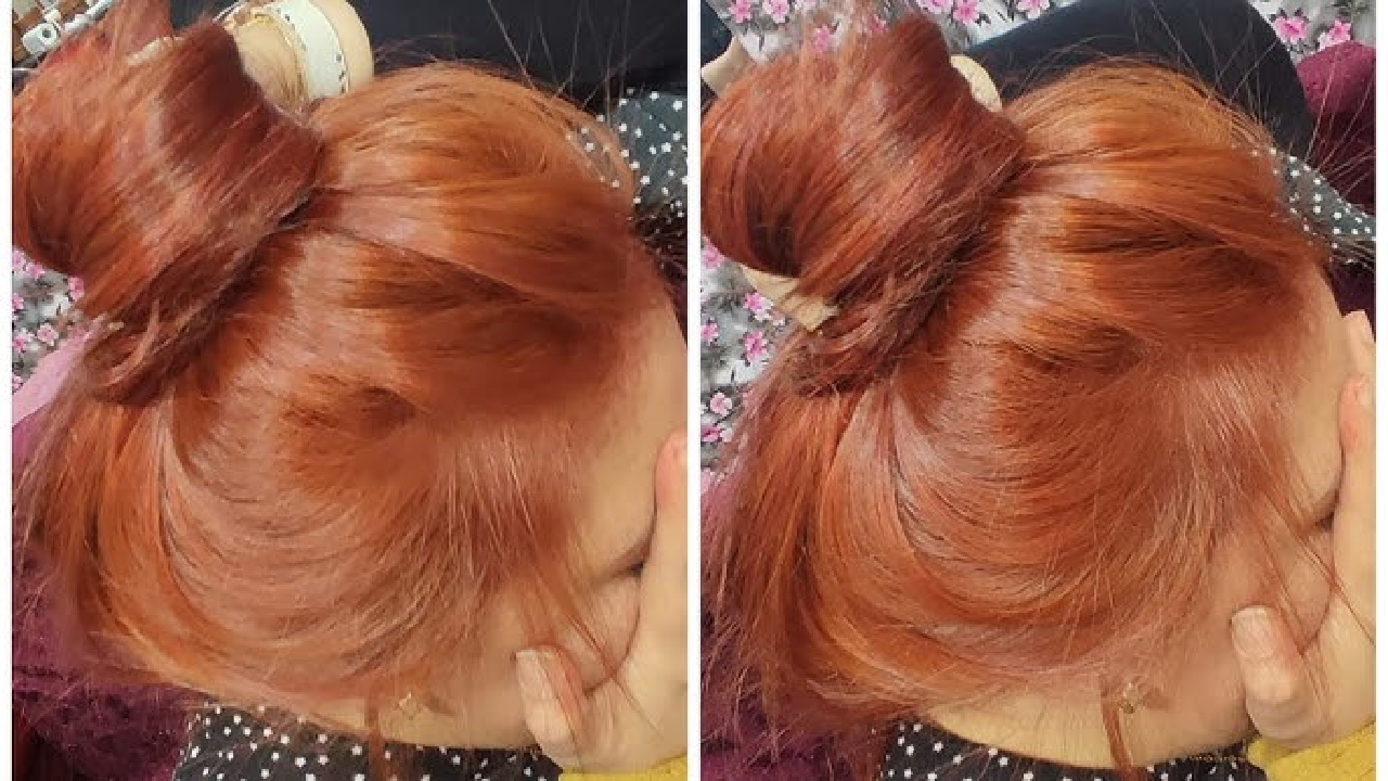 بمكونات بسيطة خالص تقدري تحضري صبغات طبيعية للشعر باللون النحاسي