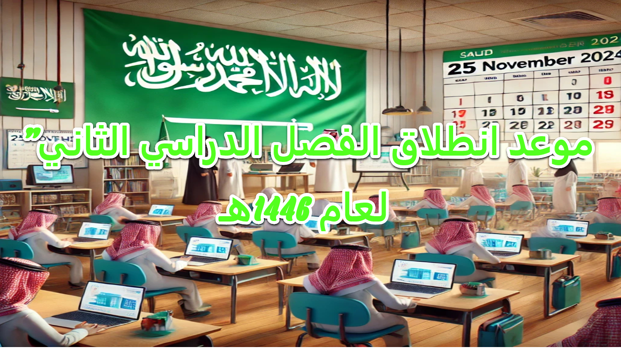 موعد انطلاق الفصل الدراسي الثاني لعام 1446هـ في المملكة العربية السعودية 5 موعد انطلاق الفصل الدراسي الثاني لعام 1446هـ في المملكة العربية السعودية