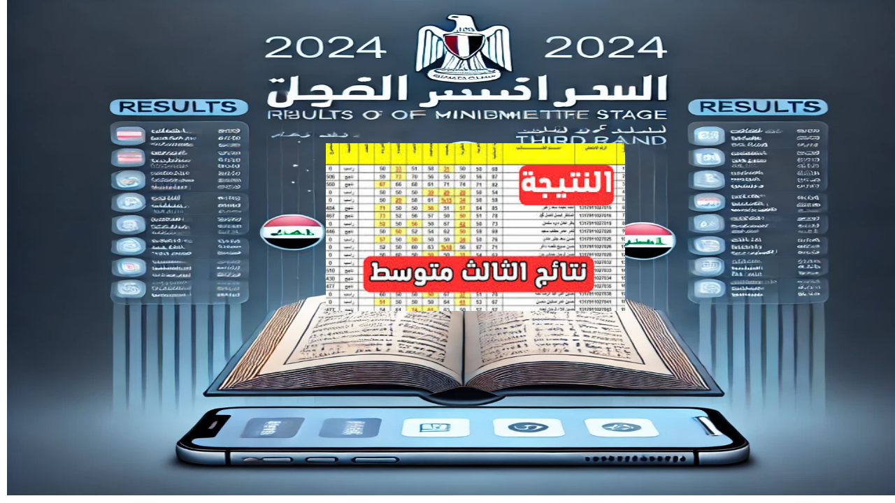 استعلام سهل عن نتائج الثالث المتوسط الدور الثالث 2024.. اعرف نتيجتك في دقائق
